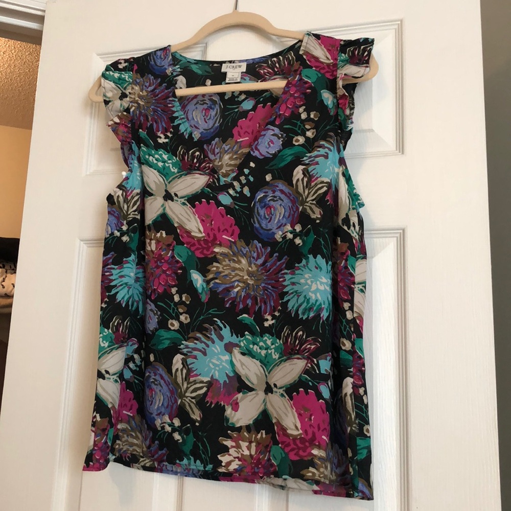 J.Crew Floral Top